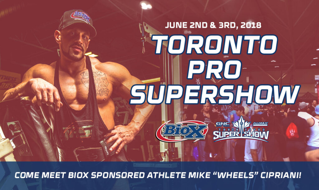 BioX at the Toronto Pro Supershow this weekend