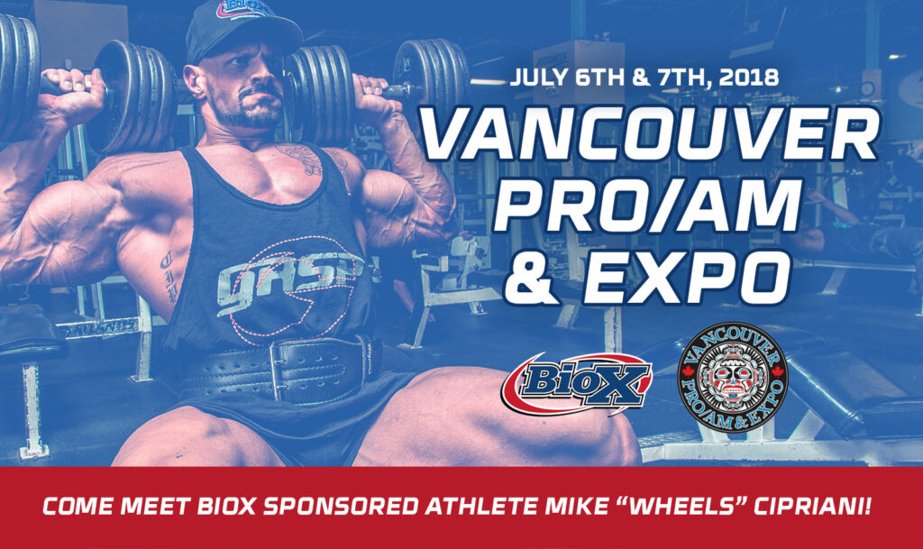 BioX at Vancouver Pro/Am & Expo This Weekend