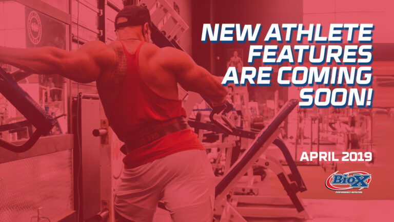 New Athlete Features Coming Soon