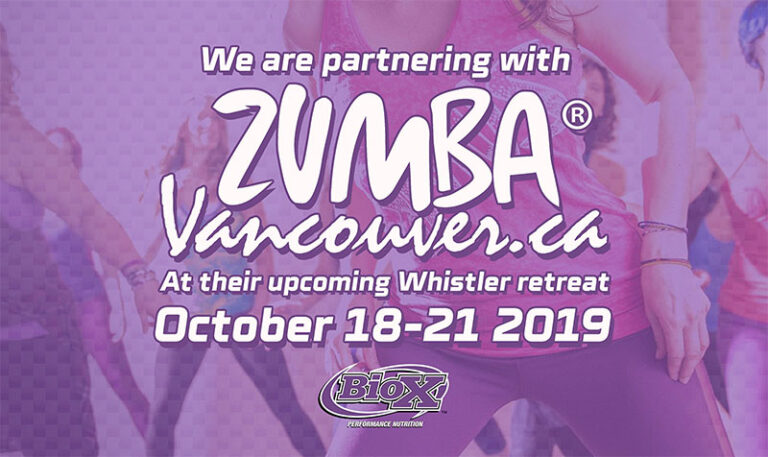 BioX Performance Partnering With Zumba Vancouver Again!